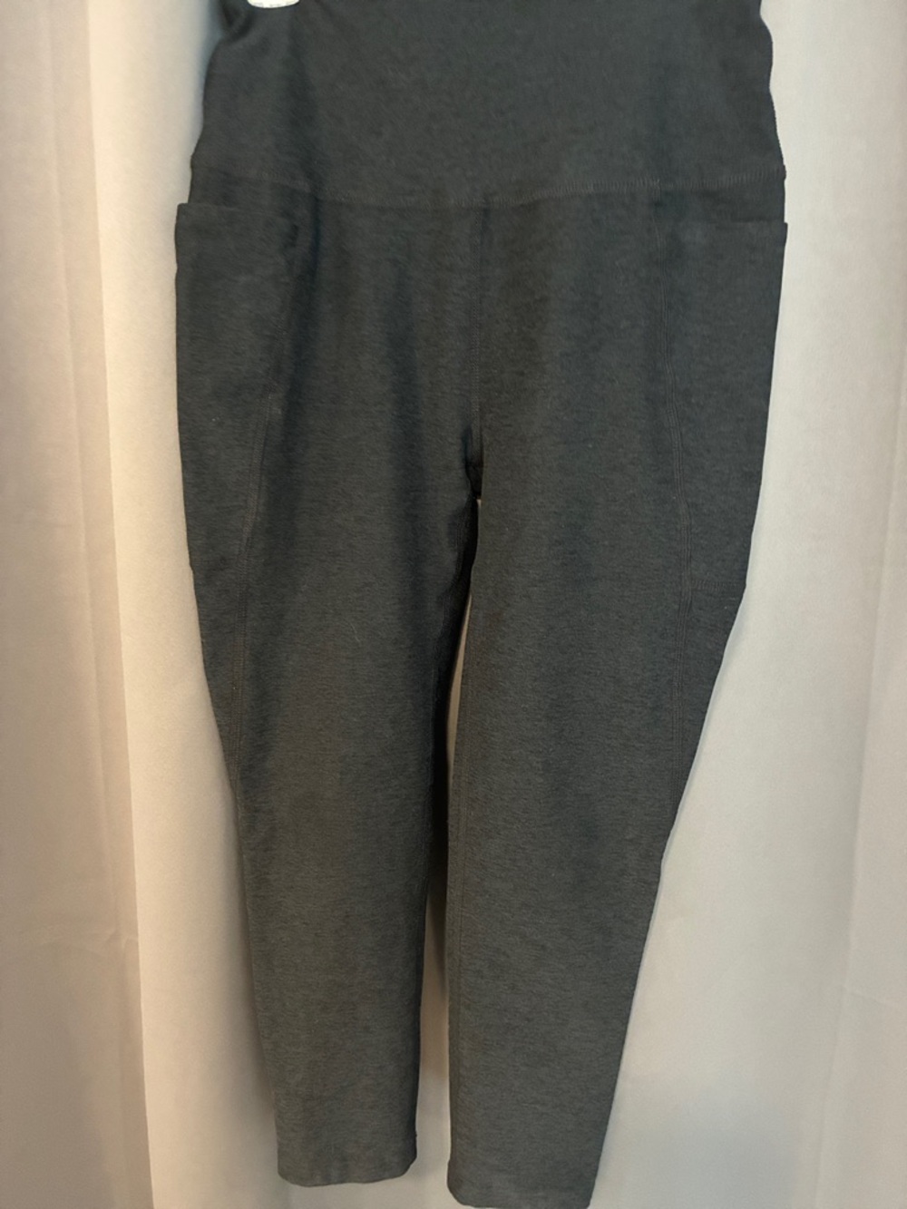 Beyond Yoga Charcoal Gray High-Rise Leggings